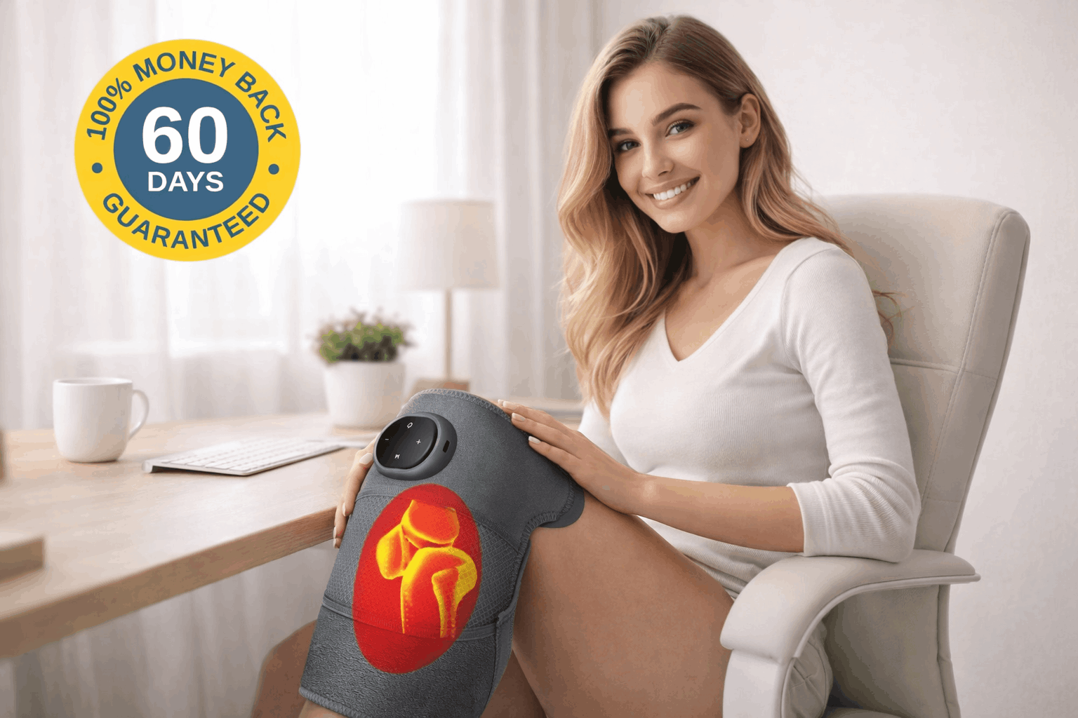 Glokore Heated Knee Massager Official USA - Limited Stock