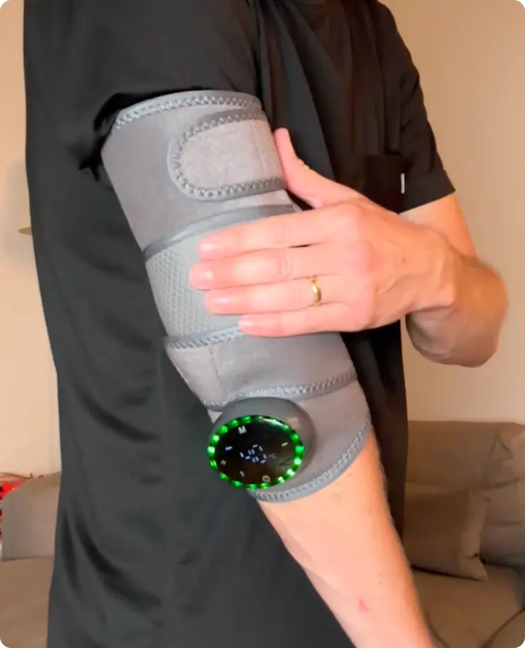 Glokore Knee Massager Testimonial Lisa J California Personal Trainer